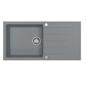 Изображение товара Alveus Cadit 50 кухонная мойка 1000х500 мм серый матовый из искусственного камня Granital