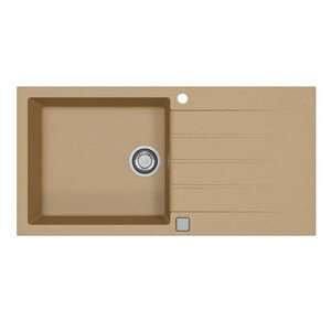 Изображение товара Alveus Cadit 50 1140597 кухонная мойка 1000x500 мм бежевый искусственный камень