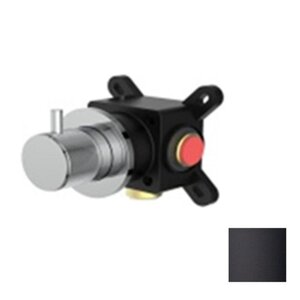 Изображение товара Переключатель потоков Splendy Passion PA206UD2BM, с внутренней частью, цвет черный матовый