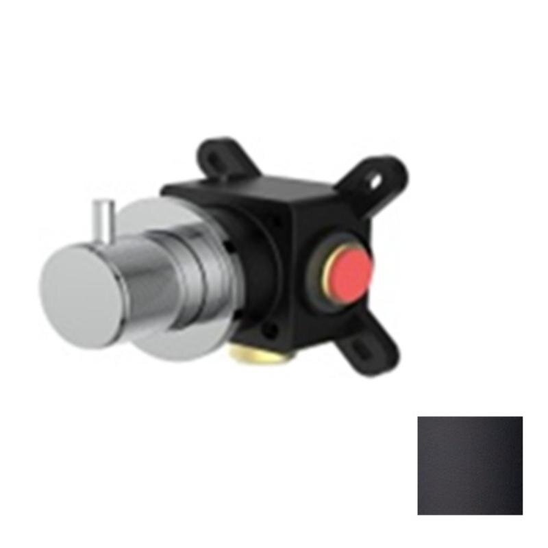 Изображение товара Переключатель потоков Splendy Passion PA206UD2BM, с внутренней частью, цвет черный матовый