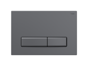Изображение товара Клавиша смыва Рехау Nova Long 001 19102341001, механическая, графит матовый
