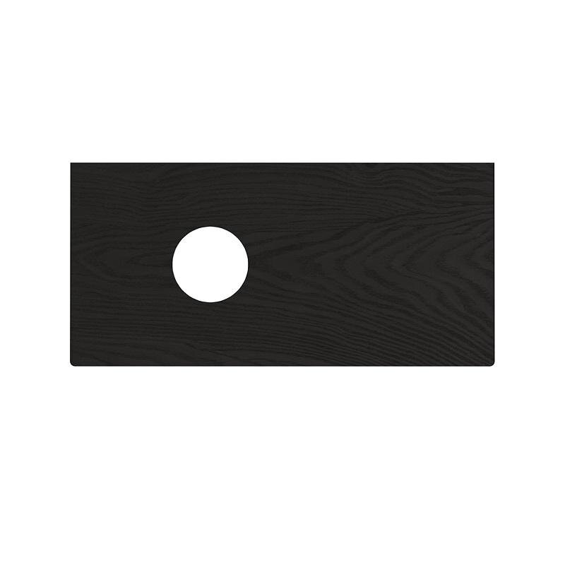 Изображение товара Столешница Kerama Marazzi Iconico CO5.KM6012G0291R.100, 100 см, керамогранит, цвет черный матовый
