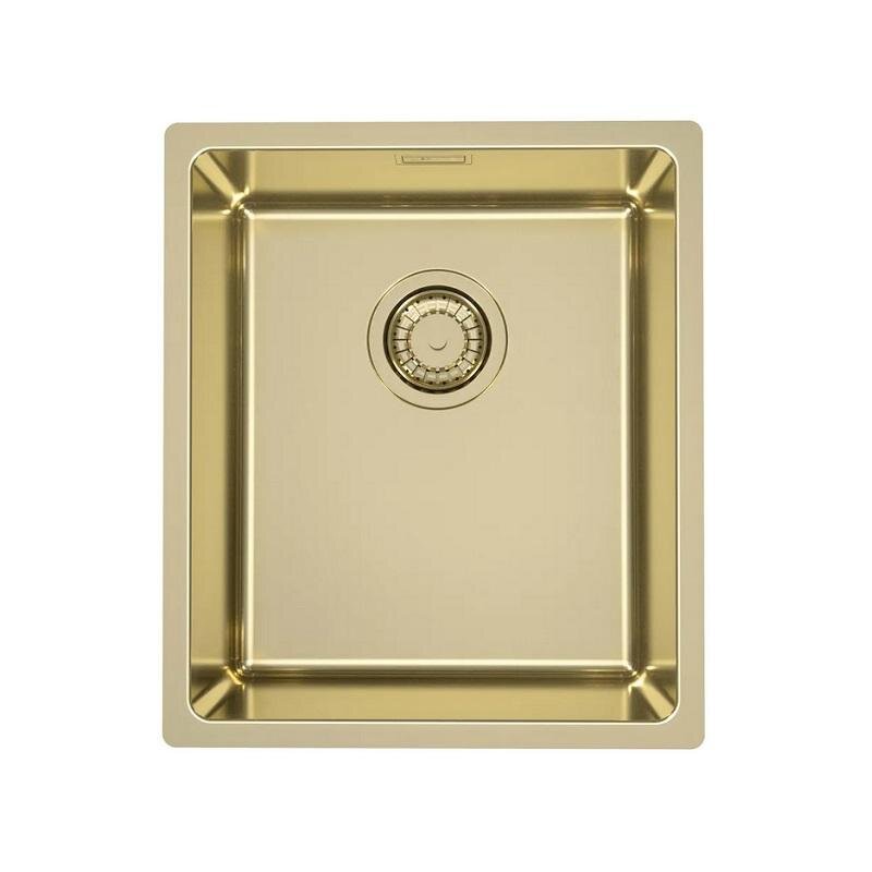 Изображение товара Мойка кухонная Alveus Kombino 20 1140663, 38 х 44 см, нержавеющая сталь, PVD золото