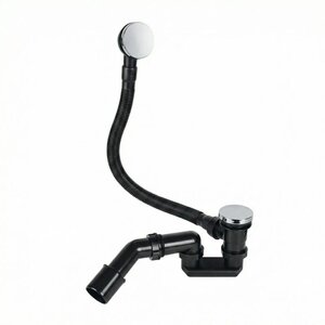 Изображение товара Слив-перелив Splendy Neoplex NE30915MCR, для ванны, автоматический Click-clack, с сифоном, цвет хром