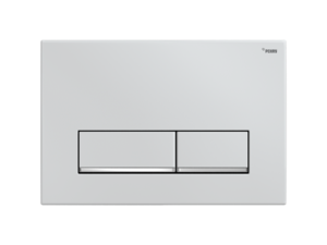 Изображение товара Клавиша смыва Рехау Nova Long 002 19102501001, механическая, белый/хром