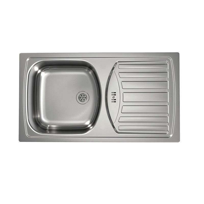 Изображение товара Мойка кухонная Alveus Basic 150 1136531, 78 х 43.5 см, нержавеющая сталь Leinen