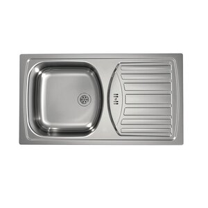 Изображение товара Мойка кухонная Alveus Basic 170 1136536, 78 х 43.5 см, нержавеющая сталь Leinen