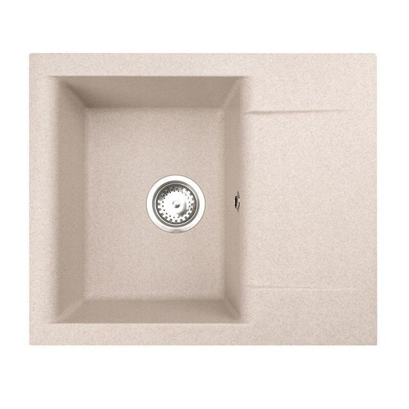 Изображение товара Alveus Gem 20 1149114 кухонная мойка из GRANITAL 59x50 оборачиваемая бежевый Изображение товара Alveus Gem 20 1149114 кухонная мойка из GRANITAL 59x50 оборачиваемая бежевый