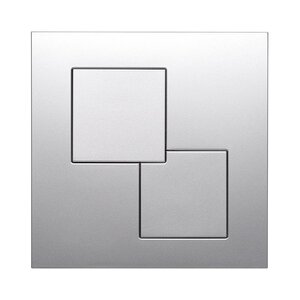 Изображение товара Клавиша смыва KKPol P02 350/PPS/005-00-00, механическая, цвет сатин