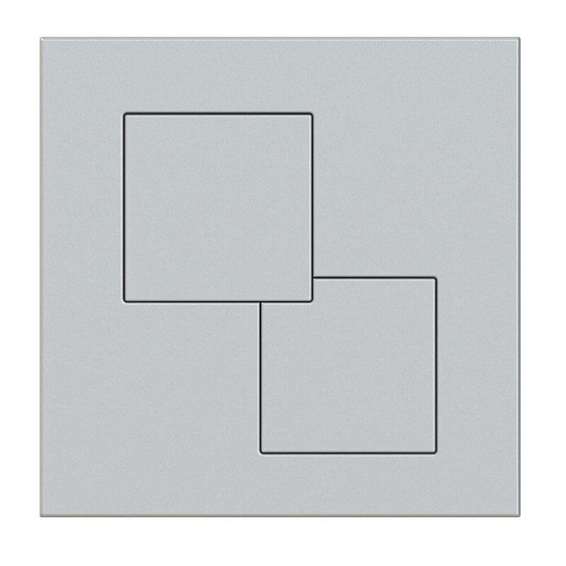 Изображение товара Клавиша смыва KKPol P02 350/PPG/005-00-00 механическая хром для унитаза