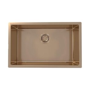 Изображение товара Мойка кухонная Alveus Quadrix 60 Monarch 1153743, 74 х 44 см, PVD медь