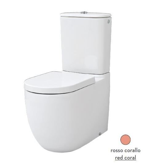 Изображение товара Напольный унитаз ArtCeram File 2.0 FLV003 14 00 коралловый современный дизайн