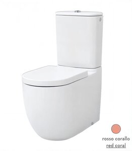 Изображение товара Напольный унитаз ArtCeram File 2.0 FLV003 14 00, rosso corallo, коралловый
