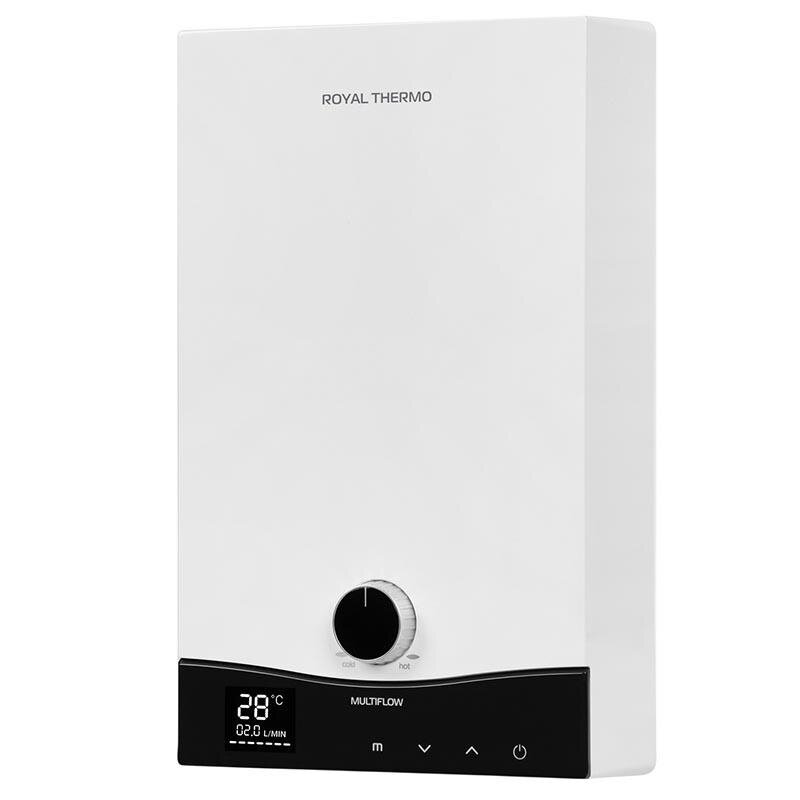 Изображение товара Проточный водонагреватель Royal Thermo NPX 8 Multiflow НС-1588898, 8.8 кВт, однофазный, белый Изображение товара Проточный водонагреватель Royal Thermo NPX 8 Multiflow НС-1588898, 8.8 кВт, однофазный, белый