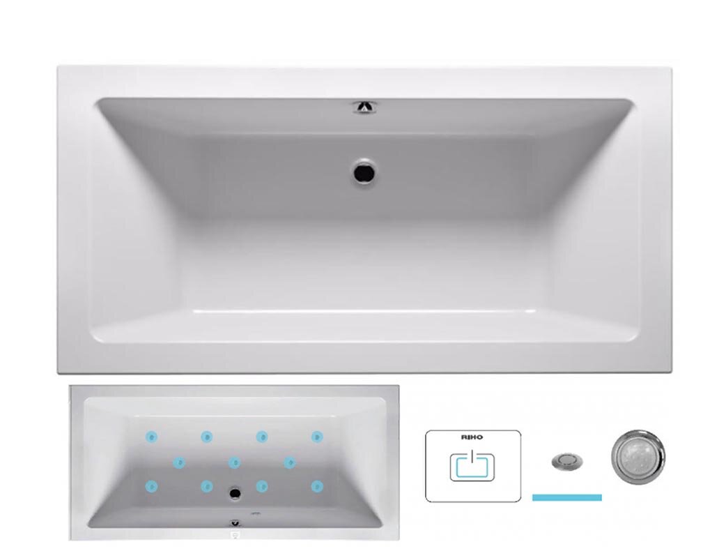 Изображение товара Ванна гидромассажная Riho Lugo 170 x 75 см, AIR