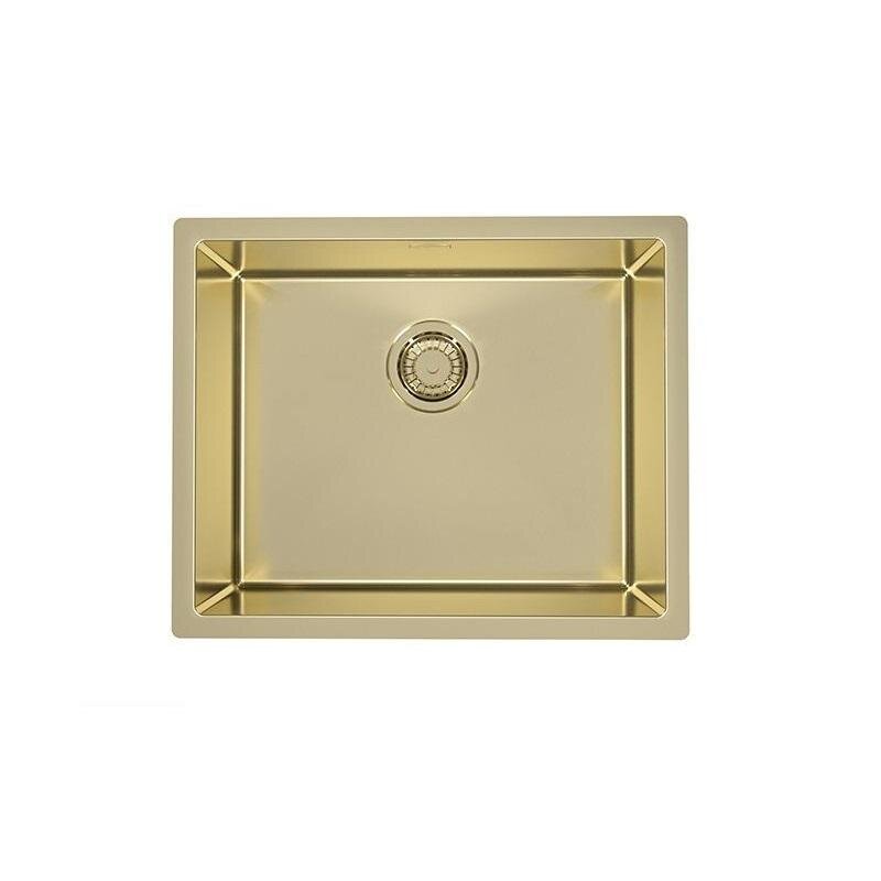 Изображение товара Мойка Alveus Quadrix 50 Monarch 1153734 с PVD покрытием золото, 54×44 см Изображение товара Мойка Alveus Quadrix 50 Monarch 1153734 с PVD покрытием золото, 54×44 см