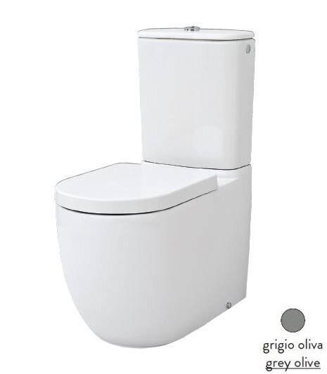 Изображение товара Напольный унитаз ArtCeram File 2.0 FLV003 15 00, безободковый, серый