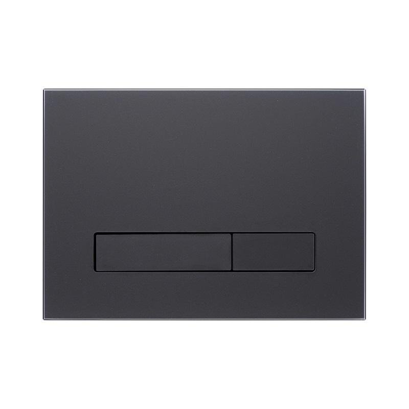 Изображение товара Клавиша смыва KKPol Viltrum Omnes Grande Gelida механическая, черный матовый, 245 мм