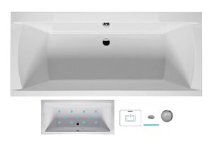 Изображение товара Ванна гидромассажная Riho Julia 180 x 80 см, AIR