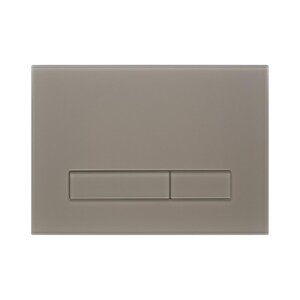 Изображение товара Клавиша смыва KKPol Viltrum Omnes Grande Gelida 350/PPX/004-00-00, механическая, цвет кофе матовый