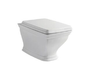 Изображение товара Подвесной унитаз ArtCeram Civitas CIV001 01 00 белый c системой антивсплеск