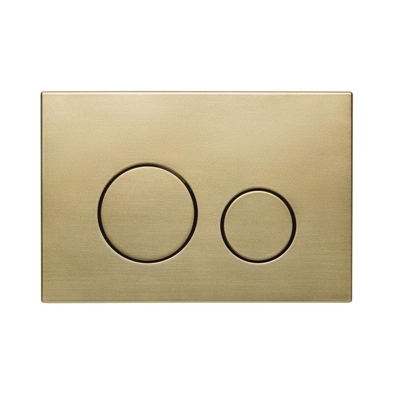 Изображение товара Клавиша смыва KKPol M11 механическая бронза матовая 220x150 мм