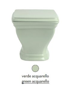 Изображение товара Подвесной унитаз ArtCeram Civitas CIV001 35 00, цвет - салатовый