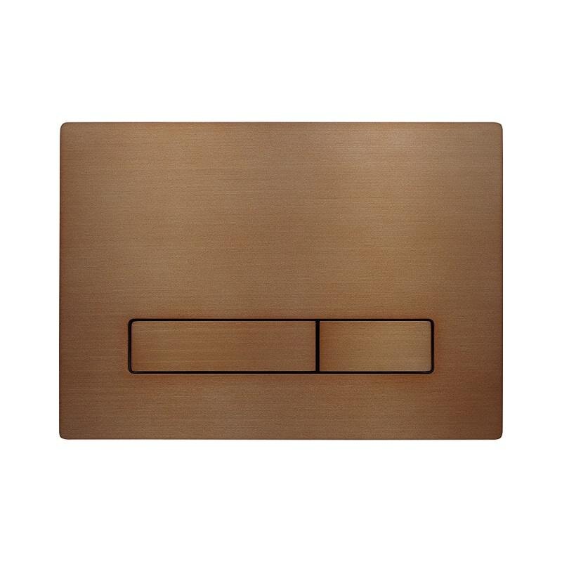 Изображение товара Клавиша смыва KKPol Vitrum Metal Slim 350/PSM/015-00-00, механическая, цвет медь