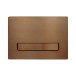 Изображение товара Клавиша смыва KKPol Vitrum Metal Slim 350/PSM/015-00-00, механическая, цвет медь