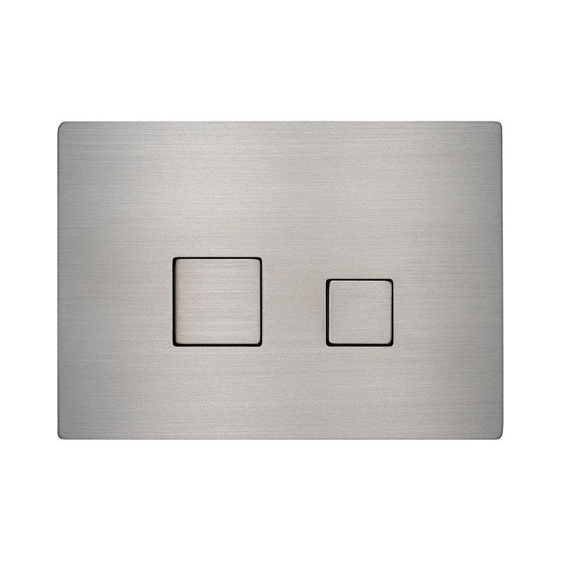 Изображение товара Клавиша смыва KKPol Aquafiori Cubus 350/AFC/021-00-00 механическая нержавеющая сталь для унитаза