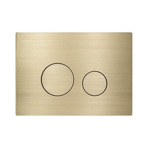 Изображение товара Клавиша смыва KKPol Aquafiori Sfera Omnes 350/ASO/054-00-01, механическая, цвет шампань PVD