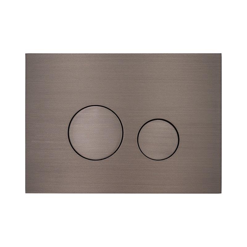 Изображение товара Клавиша смыва KKPol Aquafiori Sfera Omnes 350/ASO механическая вороненая сталь