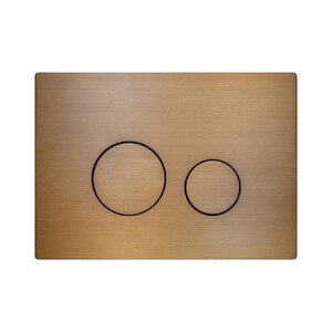 Изображение товара Клавиша смыва KKPol Aquafiori Sfera Omnes 350/ASO/059-00-01, механическая, цвет медь PVD