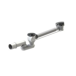 Изображение товара Слив-перелив для ванны KKPol 300/T/027-00-00, 60 см, цвет белый