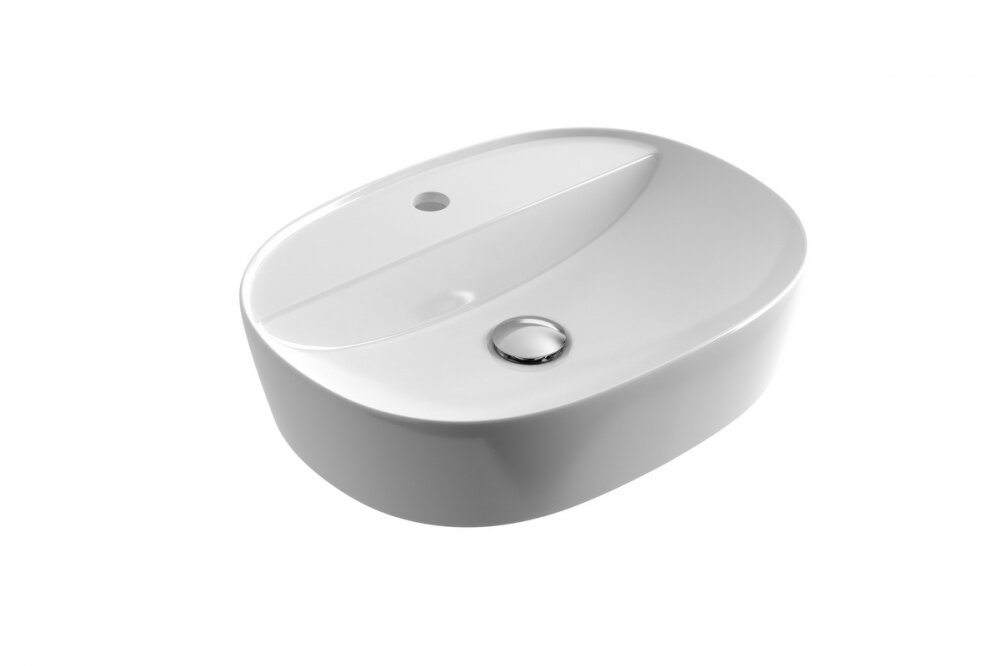 Изображение товара Раковина Excellent Ronity 50S CEAC.2901.500.WH накладная овальная 50х38 см белая