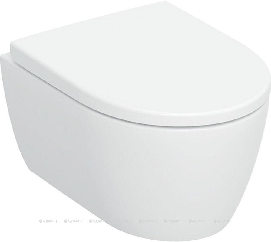 Изображение товара Подвесной безободковый унитаз Geberit iCon 2 503048001 с микролифтом