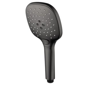 Изображение товара Душевая лейка Wonzon & Woghand WW-88SC02-BGM, 3 режима, темный графит 