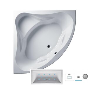 Изображение товара Ванна гидромассажная Riho Neo 140 x 140 см, AIR