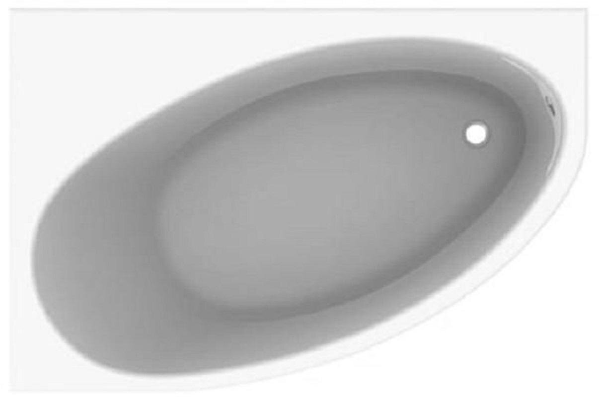 Изображение товара Ванна акриловая Geberit Renova 657350000, 150 х 100 см, белая, левосторонняя