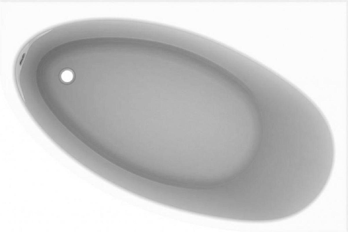 Изображение товара Ванна акриловая Geberit Renova 657340000, 150 х 100 см, белая, правосторонняя