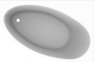 Изображение товара Ванна акриловая Geberit Renova 657340000, 150 х 100 см, белая, правосторонняя