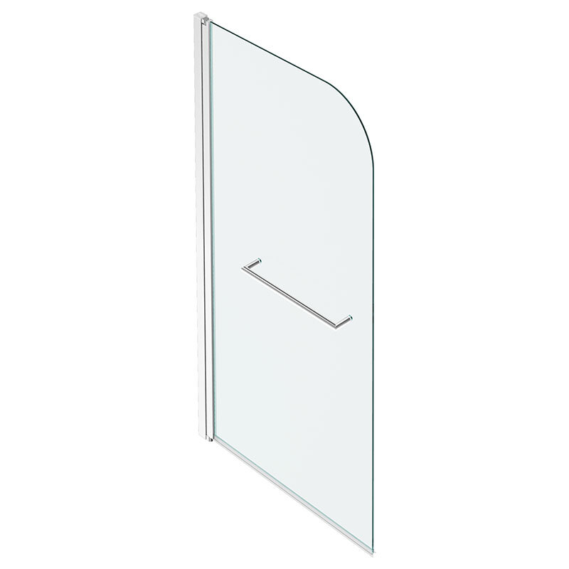 Изображение товара Шторка для ванны Jacob Delafon Odeon Up, 80 см, с полотенцедержателем, профиль хром, E4932-GA