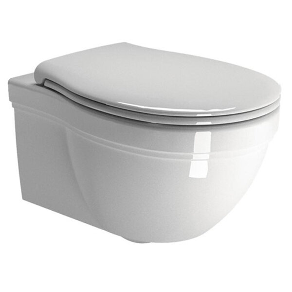 Изображение товара Подвесной унитаз GSI Classic 871211 белый с системой SAWE WATER и глазурью EXTRAGLAZE