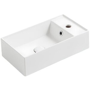 Изображение товара Раковина Simas Agile AG50 bi*1, 50 см, правая, фаянс, белая