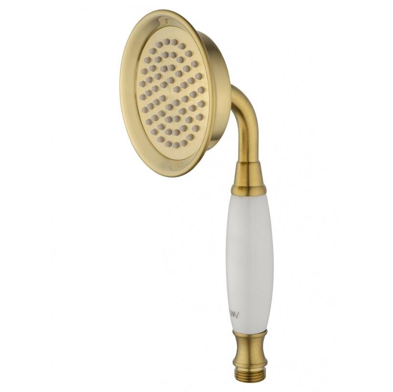 Изображение товара Душевая лейка Wonzon & Woghand WW-88SC07-BG, 1 режим, PVD золото брашированное