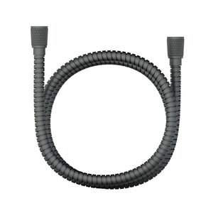Изображение товара Шланг для душа Wonzon & Woghand WW-88RG02-1500-BGM, 150 см, металлический, темный графит