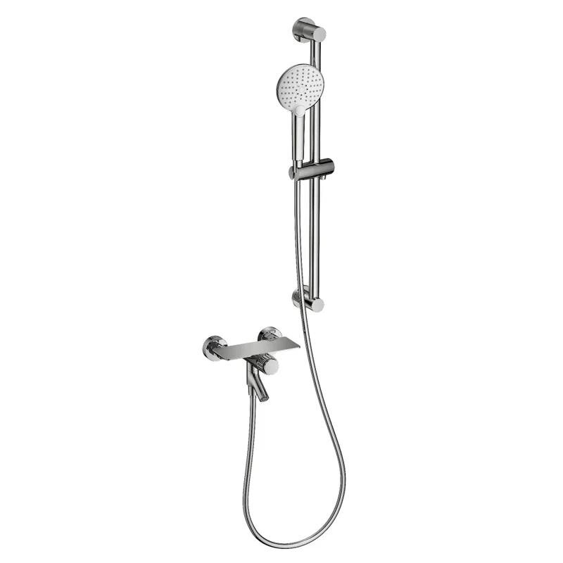 Изображение товара Смеситель для ванны и душа Wonzon & Woghand Click WW-FE05L222-CR хром с душевым гарнитуром