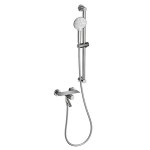 Изображение товара Смеситель для ванны и душа Wonzon & Woghand Click WW-FE05L222-CR хром с душевым гарнитуром