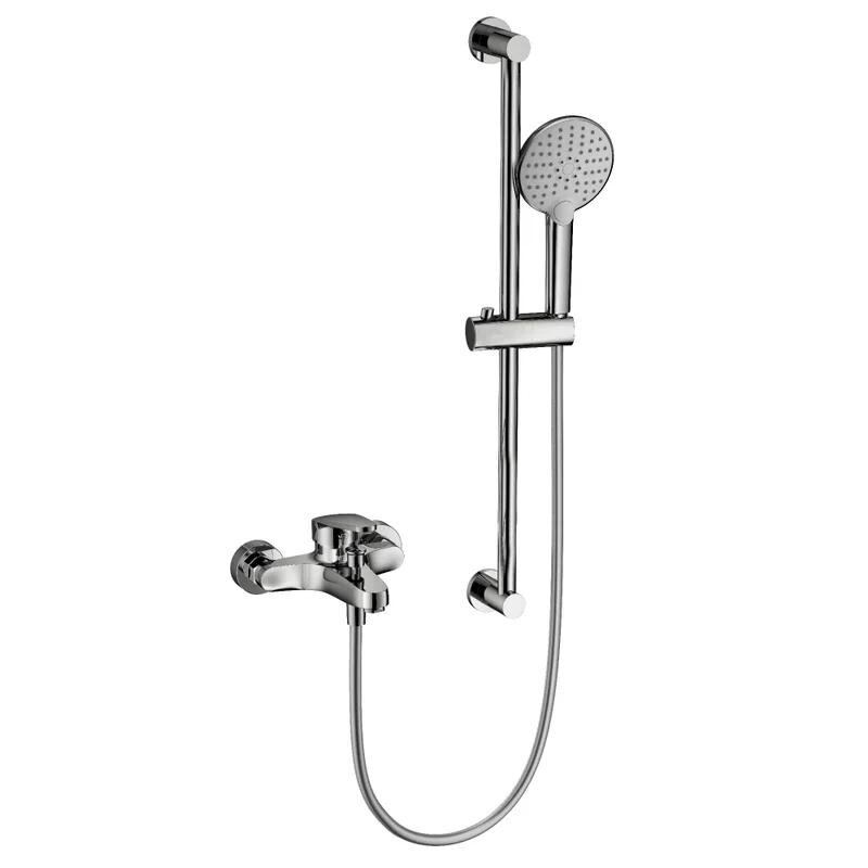 Изображение товара Смеситель для ванны и душа Wonzon & Woghand WW-C2501-CR, с душевым гарнитуром, цвет хром Изображение товара Смеситель для ванны и душа Wonzon & Woghand WW-C2501-CR, с душевым гарнитуром, цвет хром