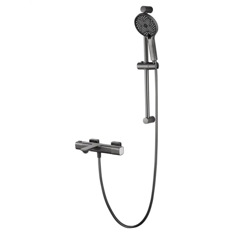 Изображение товара Современный термостатический смеситель для ванны и душа Wonzon & Woghand WW-C2011-A-BGG